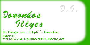domonkos illyes business card